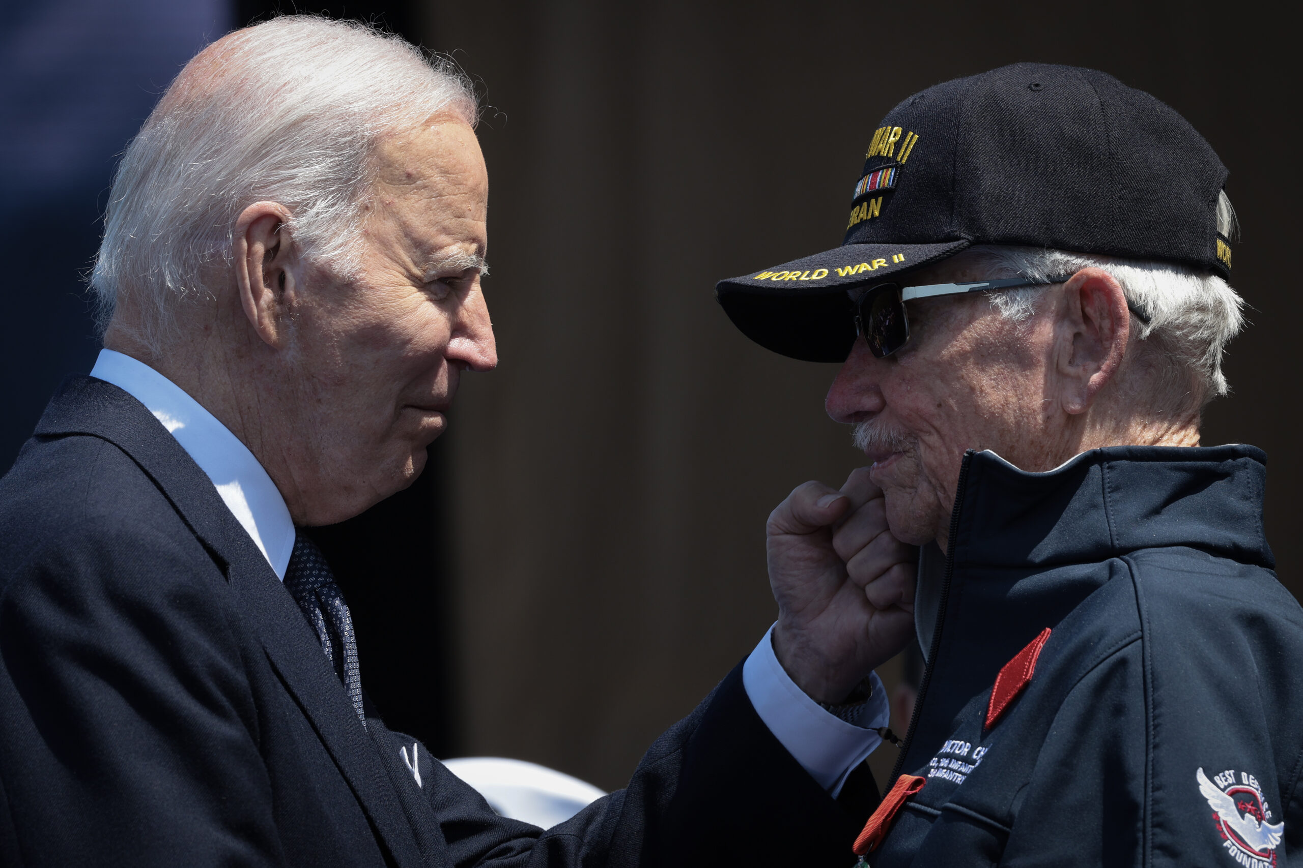 On 80th anniversary of DDay invasion, Biden and Macron honor WWII